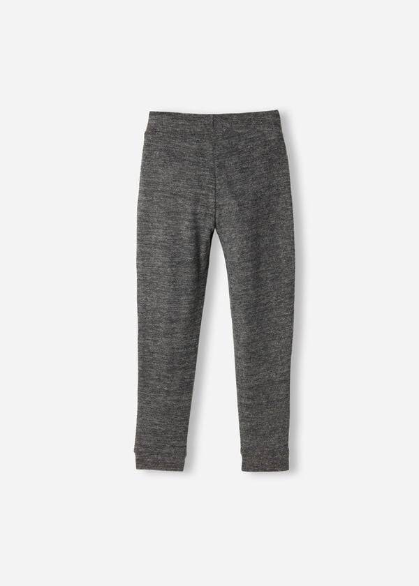 kids calzedonia cashmere blend stretch leggings grey