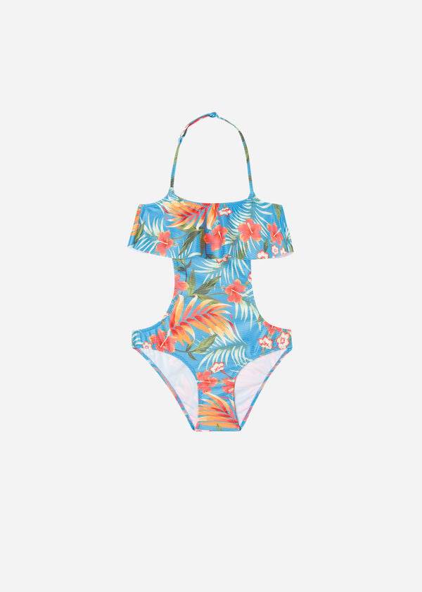 green kids calzedonia one-piece maui swimsuits