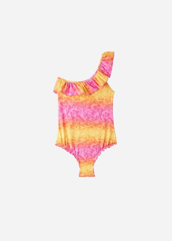 calzedonia one-piece polly kids swimsuits yellow
