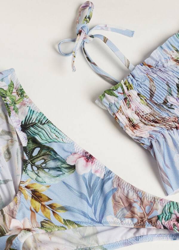 kids calzedonia two piece atene swimsuits blue