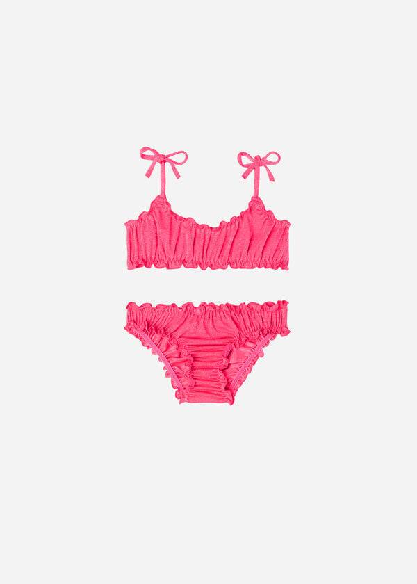 kids calzedonia two piece formentera swimsuits pink