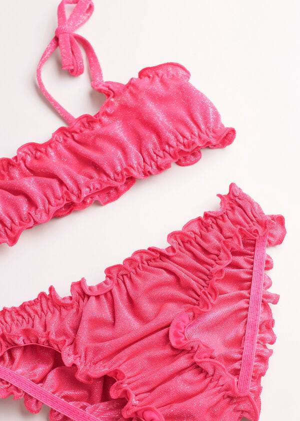 kids calzedonia two piece formentera swimsuits pink
