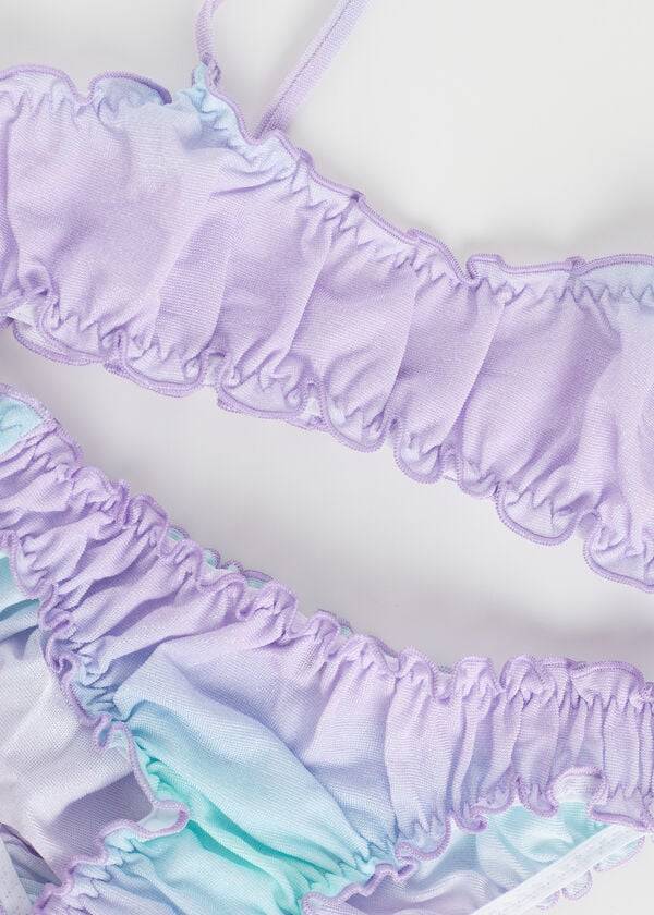 purple calzedonia two piece madrid kids swimsuits