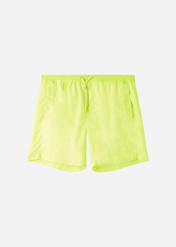 yellow calzedonia formentera eco mens swim trunks