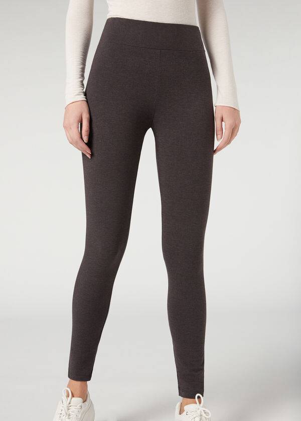 grey calzedonia thermal womens leggings