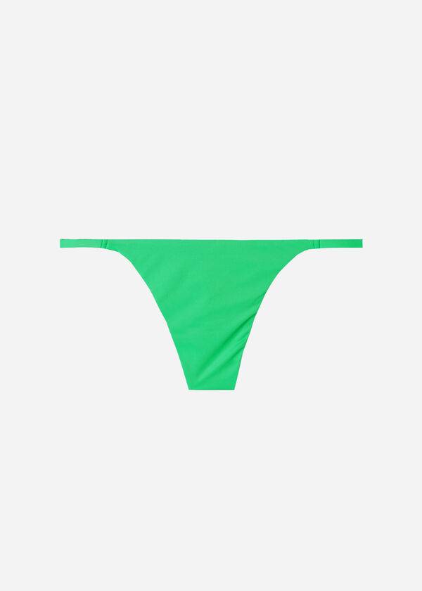calzedonia thong indonesia eco womens bikini bottoms green