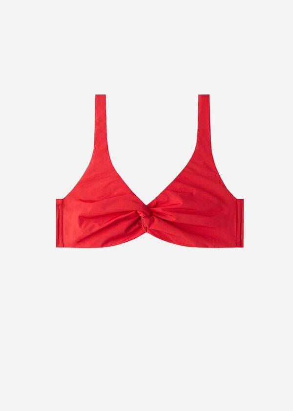 womens calzedonia balconette indonesia eco cobey bikini tops red