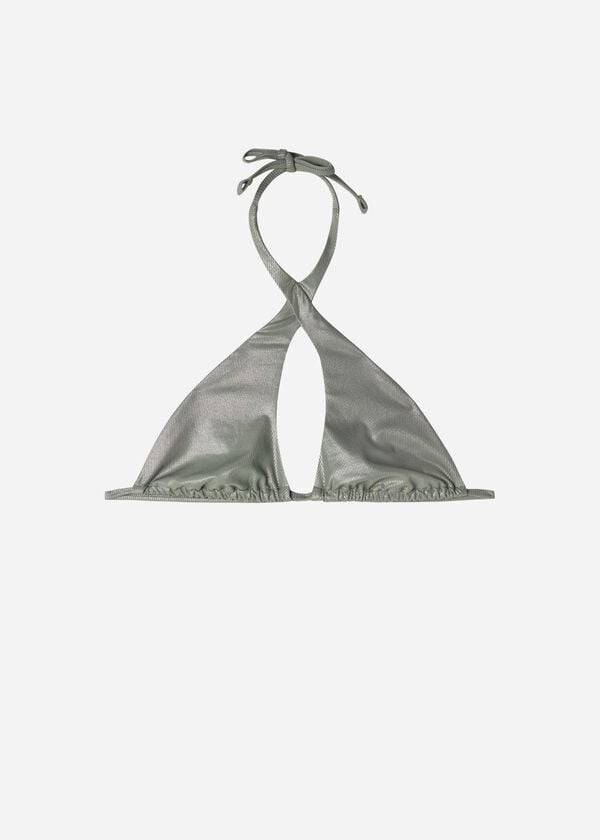 green calzedonia bandeau antigua womens bikini tops