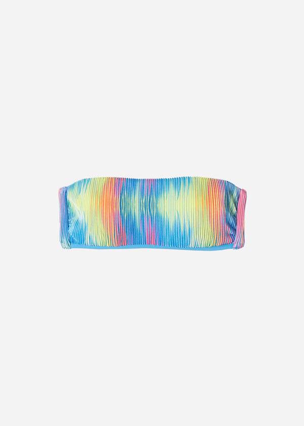 multicolor calzedonia padded bandeau maiorca womens bikini tops