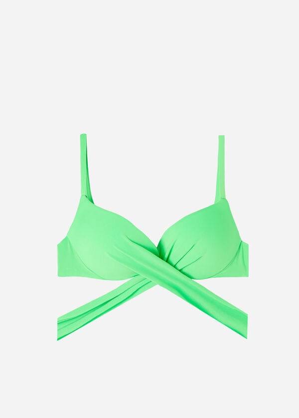 light green calzedonia padded push up indonesia eco rosa womens bikini tops