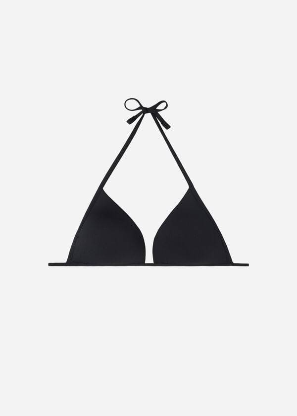 black calzedonia padded triangle indonesia eco cobey womens bikini tops