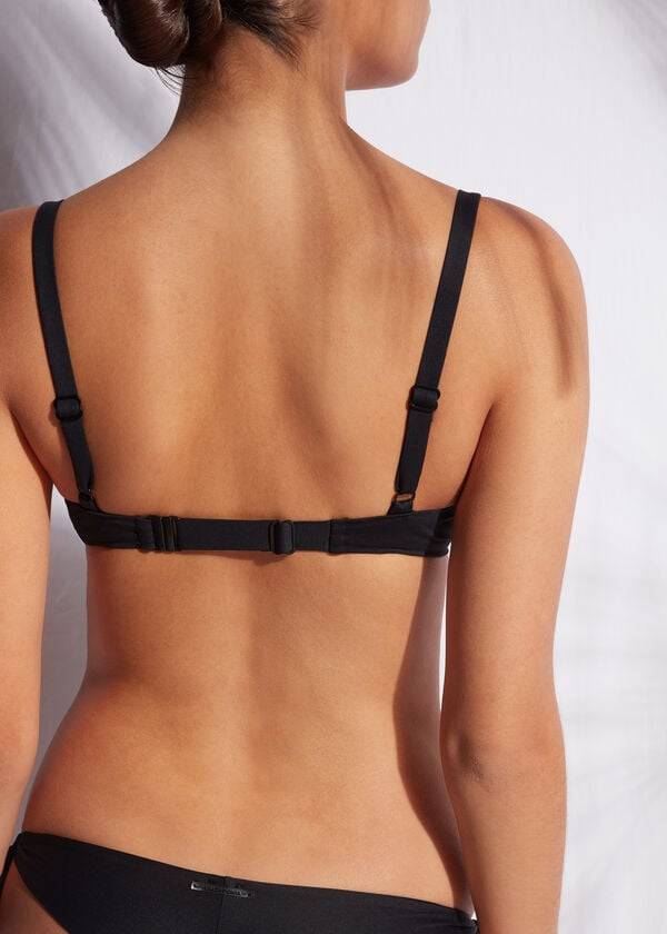 black calzedonia patrizia indonesia push-up womens bikini tops