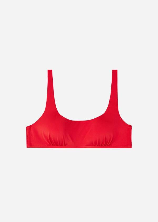 calzedonia tank style indonesia eco womens bikini tops red