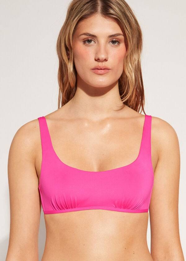 pink womens calzedonia tank style indonesia eco rosa bikini tops
