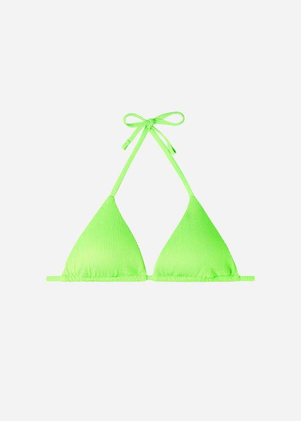 green calzedonia triangle slide string new york womens bikini tops