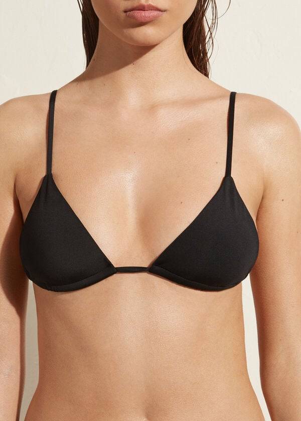 black calzedonia triangle string indonesia eco rosa womens bikini tops
