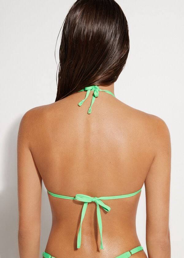mint calzedonia triangle string indonesia eco rosa womens bikini tops