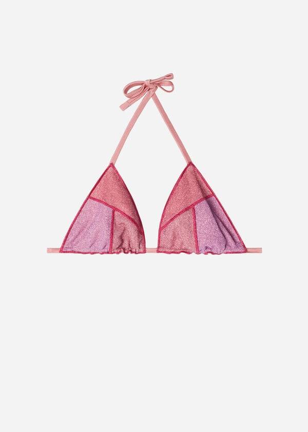 pink calzedonia triangle string lisbona womens bikini tops
